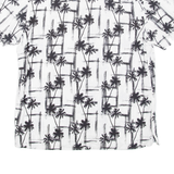 GOLDEN EQUATION Mens Hawaiian Shirt Black Crazy Pattern M