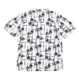 GOLDEN EQUATION Mens Hawaiian Shirt Black Crazy Pattern M