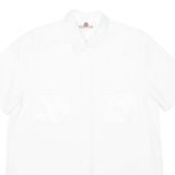 PARK LANE Womens Plain Shirt White UK 14