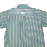 SLOT MACHINE Mens Shirt Green Striped L