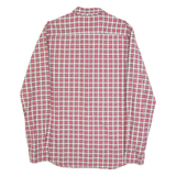 Vintage RALPH LAUREN DENIM & SUPPLY Mens Shirt Red 90s Check Long Sleeve L