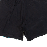 Mesh Lining Mens Swimming Shorts Black Relaxed M W32