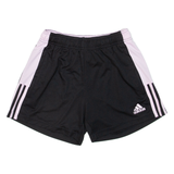 ADIDAS Womens Sports Shorts Black Relaxed XS W23