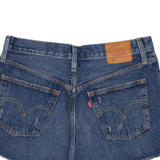 LEVI'S 501 BIG E Womens Denim Shorts Blue Relaxed M W29
