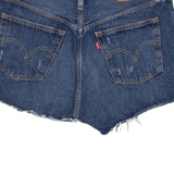 LEVI'S 501 BIG E Womens Denim Shorts Blue Relaxed M W29