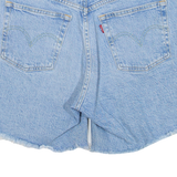 LEVI'S 501 BIG E Womens Denim Shorts Blue Relaxed XS W26