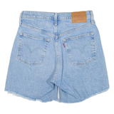 LEVI'S 501 BIG E Womens Denim Shorts Blue Relaxed XS W26