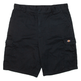 DICKIES Mens Workwear Shorts Black Relaxed XL W38