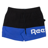 REEBOK Mesh Lining Mens Swimming Shorts Blue Relaxed L W34