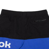 REEBOK Mesh Lining Mens Swimming Shorts Blue Relaxed L W34