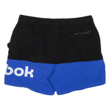 REEBOK Mesh Lining Mens Swimming Shorts Blue Relaxed L W34