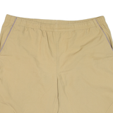 NIKE Mesh Lining Mens Swimming Shorts Beige Relaxed L W38