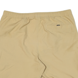 NIKE Mesh Lining Mens Swimming Shorts Beige Relaxed L W38