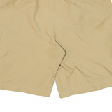 NIKE Mesh Lining Mens Swimming Shorts Beige Relaxed L W38