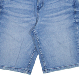 CALVIN KLEIN JEANS Mens Jorts Shorts Blue Relaxed S W28