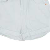 LEVI'S A-line Mom Womens Denim Shorts White Relaxed XXS W24