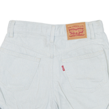 LEVI'S A-line Mom Womens Denim Shorts White Relaxed XXS W24