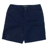 RALPH LAUREN Womens Jorts Shorts Blue Relaxed UK 8 W33