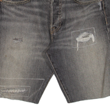 LEVI'S 501 CT Mens Jorts Shorts Black Relaxed S W29