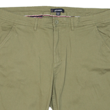 KANGOL Mens Jorts Shorts Green Relaxed 2XL W38