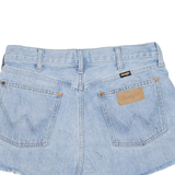 WRANGLER Womens Denim Shorts Blue Relaxed S W27