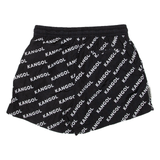 KANGOL Mesh Lining Mens Swimming Shorts Black Relaxed S W28