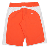 ADIDAS Womens Pedal Pushers Shorts Pink Relaxed UK 14 W33