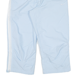 NIKE Womens Pedal Pushers Shorts Blue Relaxed S W28