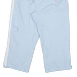 NIKE Womens Pedal Pushers Shorts Blue Relaxed S W28