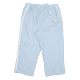 NIKE Womens Pedal Pushers Shorts Blue Relaxed S W28