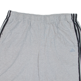 ADIDAS Mens Casual Shorts Grey Relaxed 2XL W36
