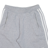ADIDAS Mens Casual Shorts Grey Relaxed XS W26
