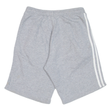 ADIDAS Mens Casual Shorts Grey Relaxed XS W26