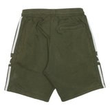 ADIDAS Mens Casual Shorts Green Relaxed S W27