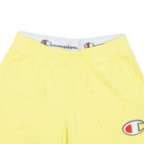 CHAMPION Womens Casual Shorts Yellow Relaxed S W24