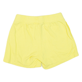CHAMPION Womens Casual Shorts Yellow Relaxed S W24