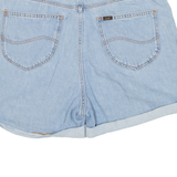 LEE Womens Denim Shorts Blue Relaxed M W31