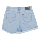 LEE Womens Denim Shorts Blue Relaxed M W31