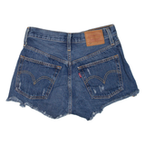 LEVI'S 501 BIG E Womens Denim Shorts Blue Relaxed XS W26