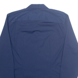 TOMMY HILFIGER Slim Fit Mens Plain Shirt Blue Long Sleeve M
