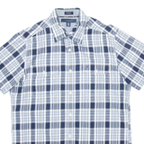 TOMMY HILFIGER Mens Shirt Blue Check M