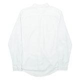 TOMMY HILFIGER Mens Plain Shirt Grey Long Sleeve M