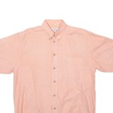 BEN SHERMAN Mens Plain Shirt Pink M