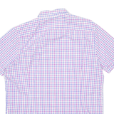 TED BAKER Mens Shirt White Check M
