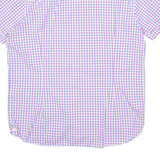 TED BAKER Mens Shirt White Check M