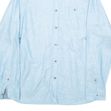 TED BAKER Mens Formal Shirt Blue Long Sleeve M