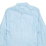 TED BAKER Mens Formal Shirt Blue Long Sleeve M