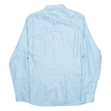 TED BAKER Mens Formal Shirt Blue Long Sleeve M
