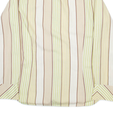 TED BAKER Mens Shirt Yellow Striped Long Sleeve L