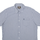 TIMBERLAND Mens Shirt Black Gingham XL